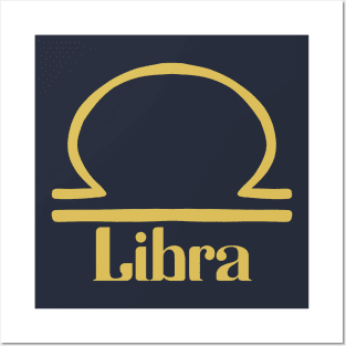 Libra Zodiac Posters and Art